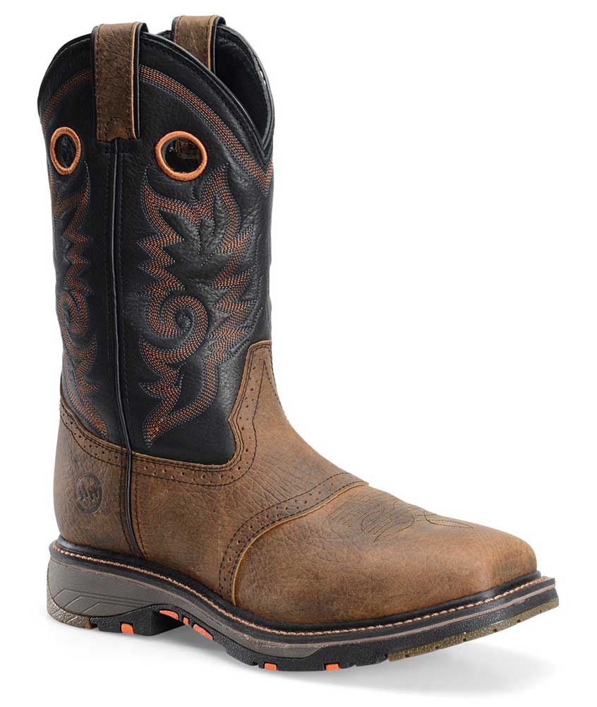 Pre-owned Double-h Boots Double H Men's Isaac Ct Light Brown