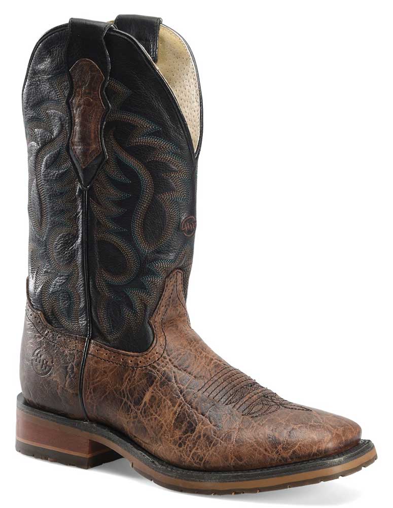 Pre-owned Double-h Boots Double H Men's 12 Inch Cliff Black