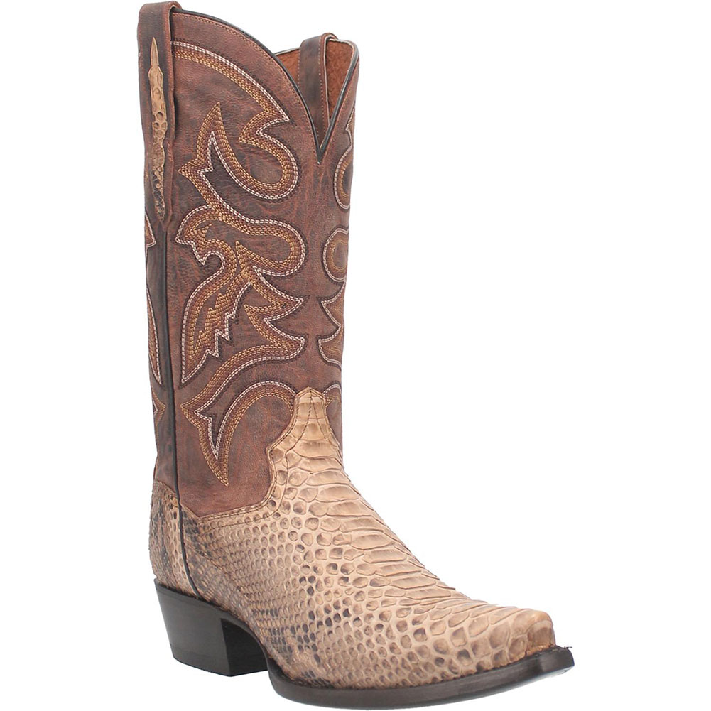 Dan Post Men's Sturgis Python Sand