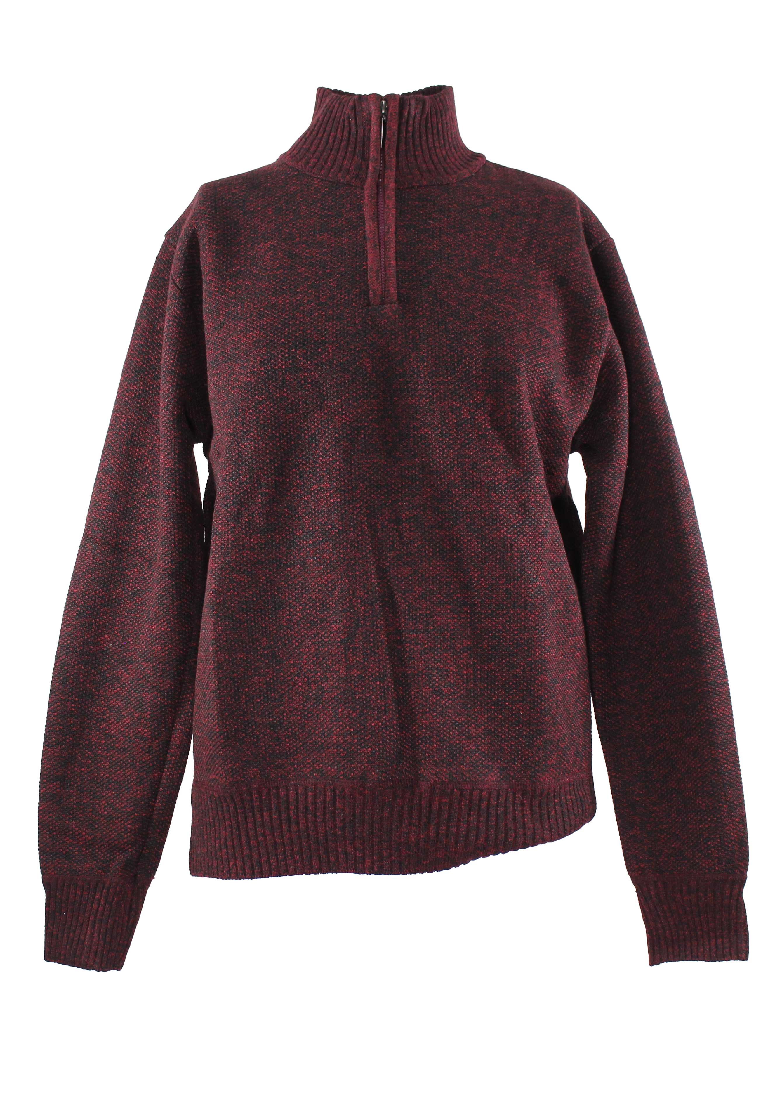 Stillwater Supply Co. Men's 1/4 Zip Pullover Burgundy