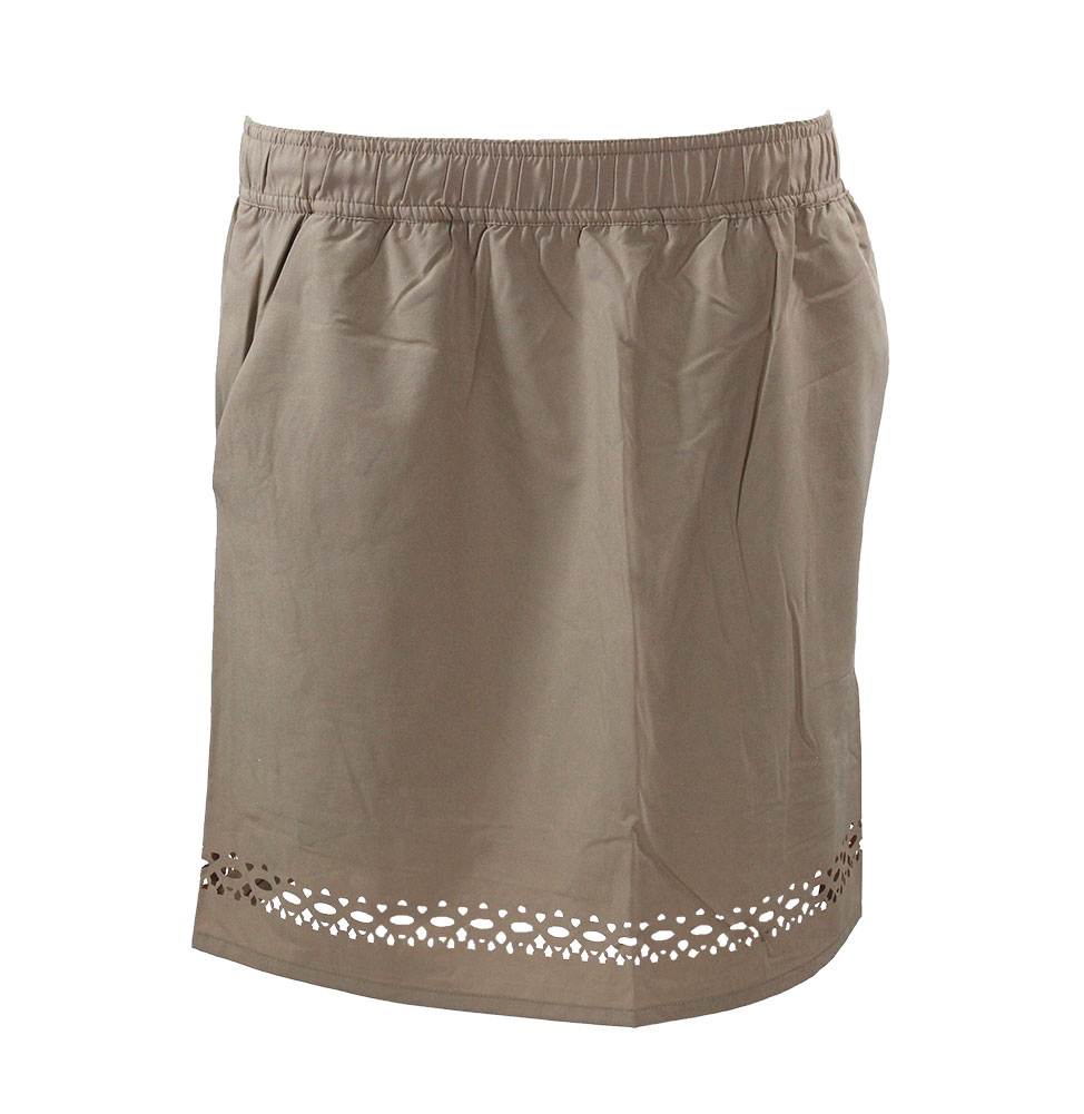 Stillwater Supply Co. Ladies Cutout Skort Khaki