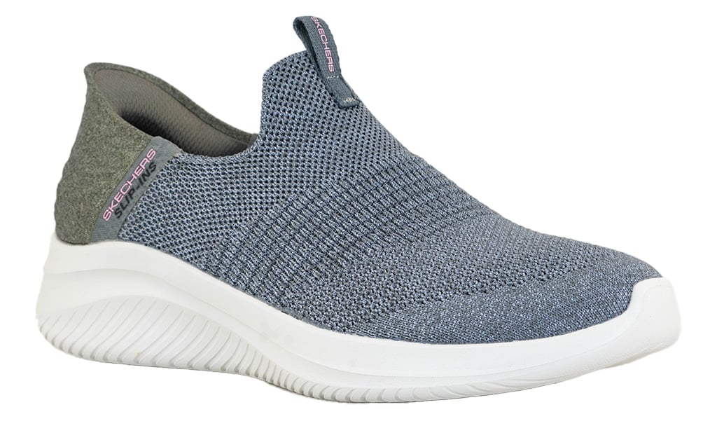 Skechers shops knit slip on sneakers