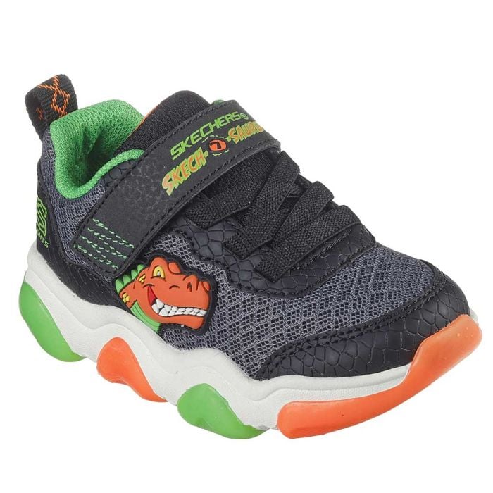 Skechers Kids Mighty Glow 2.0 Dino Bolt