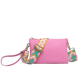 Jen & Co. Izzy Crossbody Bubble Gum