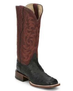 Justin Women's Cowgal 13 Inch Pull On Black