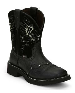 Justin Women's Mandra 8 Inch Western Boot Black
