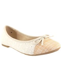 Jellypop Women's Gracie Natural White
