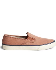 Sperry Men's CLOUD S/O CANVAS Deck Sneaker Washed Red