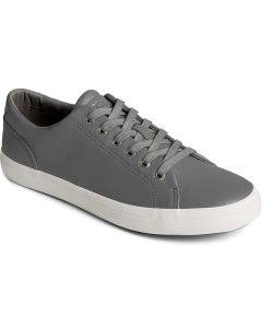 Sperry Men's Striper II LLT Leather Sneaker Grey