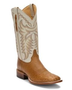 Justin Men's Pascoe 13 Inch Western Boot Ant Saddle