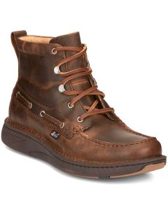 Justin Men's Lacer WP Western Boot Brown