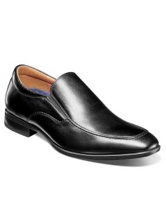 Florsheim Men's Zaffiro Moc Toe Venetian Loafer Black