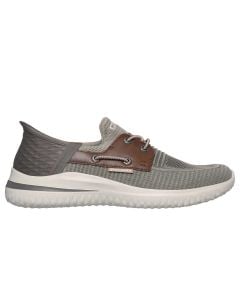 Skechers Men's Slip-ins Delson 3.0 Roth Taupe Brown