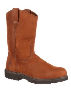 Georgia Boot Men's 11 Inch ST Static-Dissipative Pull-On Brown