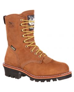 Georgia Boot Men's 10 Inch ST WP Gore-Tex 400G Insulated Logger Brown