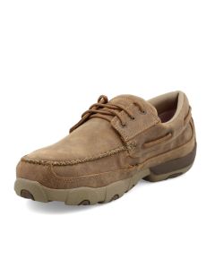 Work Twisted X Men's Work Boat Shoe Driving Moc Bomber