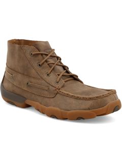 Twisted X Men's Lace-Up Chukka Driving Moc Bomber