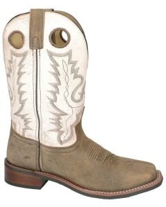 Smoky Mountain Boots Men's Drifter Brown Distressed Antique White