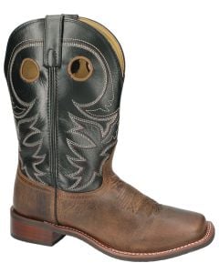 Smoky Mountain Boots Men's Hudson Brown Waxed