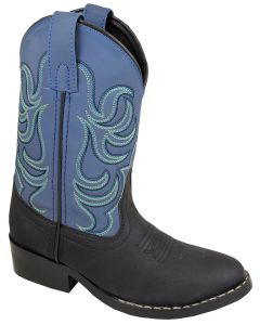 Smoky Mountain Boots Youth Monterey Black Blue