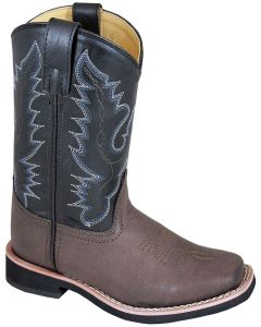 Smoky Mountain Boots Youth Tyler Brown Black