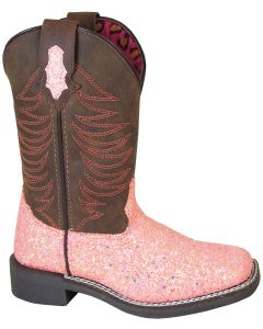 Smoky Mountain Boots Youth Ariel Pink Glitter