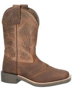 Smoky Mountain Boots Youth Brandy Brown Oil Distress