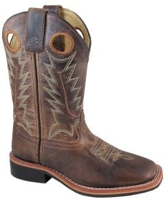 Smoky Mountain Boots Youth Jesse Brown Waxed