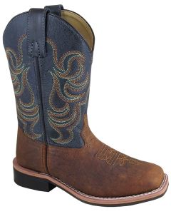 Smoky Mountain Boots Youth Jesse Brown Navy