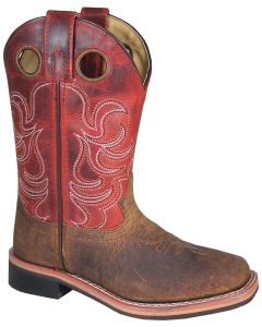 Smoky Mountain Boots Youth Jesse Brown Burnt Apple