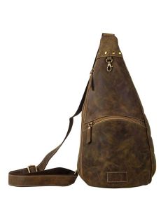 Myra Bag High Country Leather Bag Brown