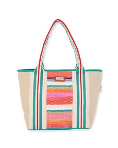 Sun And Sand Mabel Artistic Tote Blue