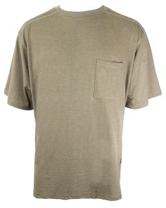 Outrageous inc Heather Pocket Tee Olive