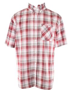 Stillwater Supply Co. Men's Yarn Dyed Plaid Shirt Red