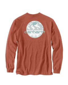 Carhartt Relaxed Fit Graphic T-Shirt Terracotta