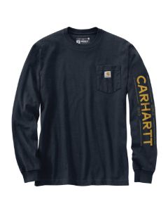 Carhartt Loose Fit Heavyweight Graphic T-Shirt Navy