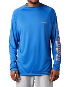 Columbia Sportswear Terminal Tackle Long Sleeve Shirt Vivid Blue