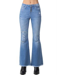 Jelly Jeans High Rise Fray Jeans 