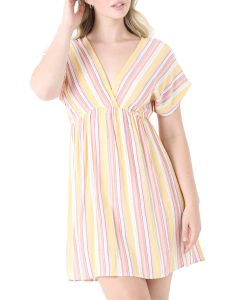 Angie Clothing Striped Dress Multi