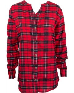 outrageous inc L Openk Flannel Tuni Redplaid