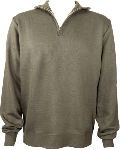 Stillwater Supply Co. Men's 1/4 Zip Sweater Dark Olive