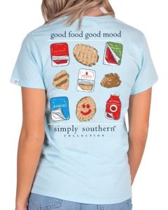 Simply Southern Short Sleeve Chicken Tee Ice