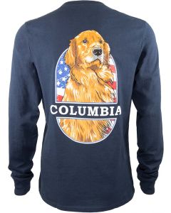 Columbia Sportswear Barkley Ls T Navy