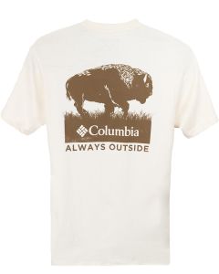 Columbia Sportswear PLAINS Short Sleeve T-Shirt Chalk