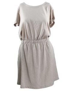 Stillwater Supply Co. Slub Dress With Pockets Lt Grey