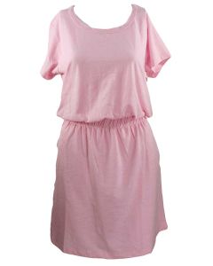 Stillwater Supply Co. Slub Dress With Pockets Lt Pink