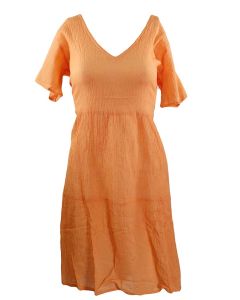Stillwater Supply Co. Crepe Tiered Dress Clay