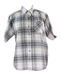 Stillwater Supply Co. Plaid Shirt Gray