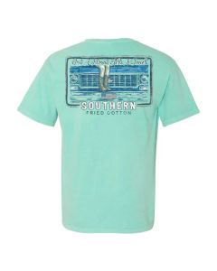 Southern Fried Cotton Heart Like A Truck T-Shirt Chalky Mint