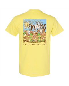 Southern Couture We Got Moves T-Shirt Cornsilk